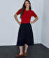Polo yaka triko - IW6260050177034 - Kırmızı Triko