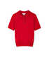 Polo yaka triko - IW6260050177034 - Kırmızı Triko