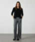 Basic triko hırka - IW6260150101001 - Siyah undefined