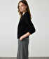 Basic triko hırka - IW6260150101001 - Siyah undefined