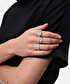 Strass taşlı yüzük seti - IW6260060016122 - Gümüş undefined