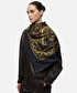Görsel baskılı eşarp - IW6260082002001 - Siyah Eşarp