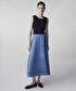 Denim mix elbise - IS1260002224629 - İndigo Elbise
