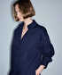 Tek cepli poplin elbise - IS1260002588015 - Lacivert Elbise