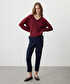 Cigarette fit pantolon - IS1260003071015 - Lacivert Pantolon