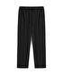 Belden bağlamalı carrot fit pantolon - IS1260003073001 - Siyah Pantolon