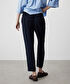 Belden bağlamalı carrot fit pantolon - IS1260003073015 - Lacivert Pantolon