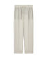 Carrot fit belden bağlamalı pantolon - IS1260003076018 - Ekru Pantolon