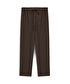 Carrot fit belden bağlamalı pantolon - IS1260003076074 - Kahverengi Pantolon