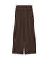 Wide leg fit cepli pantolon - IS1260003088074 - Kahverengi Pantolon