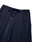 Belden bağlamalı wide leg fit pantolon - IS1260003096015 - Lacivert Pantolon