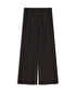 Kırışık efektli wide leg pantolon - IS1260003098074 - Kahverengi Pantolon