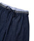 Kontrast bel wide leg pantolon - IS1260003100015 - Lacivert Pantolon