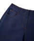Kemerli wide leg pantolon - IS1260003114015 - Lacivert Pantolon