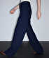 Kemerli wide leg pantolon - IS1260003114015 - Lacivert Pantolon