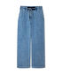 Kontrast bel jean pantolon - IS1260003136629 - İndigo Pantolon