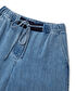 Kontrast bel jean pantolon - IS1260003136629 - İndigo Pantolon