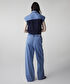 Kontrast bel jean pantolon - IS1260003136629 - İndigo Pantolon