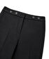 Metal aksesuarlı skinny fit pantolon - IS1260003166001 - Siyah Pantolon