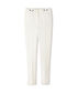 Metal aksesuarlı skinny fit pantolon - IS1260003166018 - Ekru Pantolon