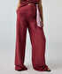 Keten içerikli wide leg pantolon - IS1260003192026 - Gülkurusu Pantolon