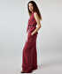 Keten içerikli wide leg pantolon - IS1260003192026 - Gülkurusu Pantolon
