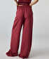 Keten içerikli wide leg pantolon - IS1260003192026 - Gülkurusu Pantolon
