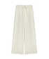 Belden bağlamalı wide leg pantolon - IS1260003205018 - Ekru Pantolon