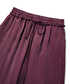 Parlak dokulu wide leg pantolon - IS1260003245008 - Mürdüm Pantolon