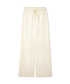Belden bağlamalı wide leg pantolon - IS1260003249018 - Ekru Pantolon