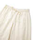 Belden bağlamalı wide leg pantolon - IS1260003249018 - Ekru Pantolon