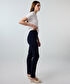 Lurex bel skinny fit pantolon - IS1260003250015 - Lacivert Pantolon