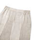 İnce kemerli keten pantolon - IS1260003270030 - Taş Pantolon