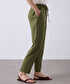 Elastik bel carrot fit pantolon - IS1260003368022 - Haki Pantolon