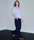 Elastik bel pantolon - IS1260003374015 - Lacivert Pantolon