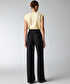 Wide leg pantolon - IS1260003412001 - Siyah Pantolon