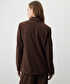 Vatkalı kruvaze blazer - IS1260005048074 - Kahverengi Ceket