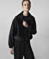 Dokulu bomber mont - IS1260012027001 - Siyah Mont