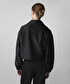 Dokulu bomber mont - IS1260012027001 - Siyah Mont