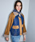 Ekose desen mix mont - IS1260012033089 - Mavi Mont