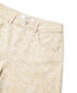 Çiçek nakışlı denim şort - IS1260013073003 - Natürel Şort