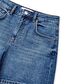 Mom fit denim şort - IS1260013074AC7 - Koyu İndigo Şort