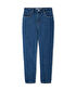 Mom fit jean pantolon - IS1260018009AC7 - Koyu İndigo Jean Pantolon