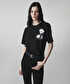 Flare fit jean pantolon - IS1260018012001 - Siyah Jean Pantolon
