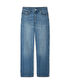 Wide leg fit jean pantolon - IS1260018023629 - İndigo Jean Pantolon