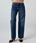 Wide leg fit jean pantolon - IS1260018023AC7 - Koyu İndigo Jean Pantolon