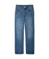 Wide leg fit jean pantolon - IS1260018023AC7 - Koyu İndigo Jean Pantolon