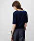 Bisiklet yaka basic triko - IS1260050015015 - Lacivert Triko