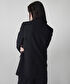 Çizgi desen metal düğmeli blazer - IS1260106009015 - Lacivert Blazer