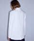 Kontrast düğmeli kruvaze blazer - IS1260106063018 - Ekru Blazer